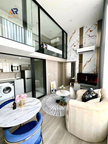 picture 🔥 KnightsBridge Space Sukhumvit–Rama 4 Duplex Loft, 2 floors, only 32,900 THB ✨ Specially designed room, ready to move in 🏙️ - 5/13