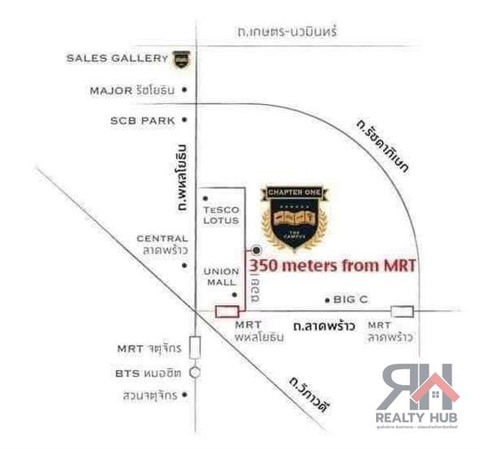 รูป 🤝🏻RB25306 ให้เช่าถูกมาก👍แชปเตอร์ วัน เดอะ แคมปัส ลาดพร้าว 1✅แอดไลน์ @mproperty( มี @ ด้วย) แอดมินตอบไว - รูปที่ 8/14