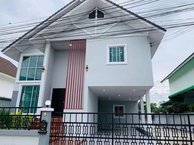 รูป ปล่อยเช่าบ้านเดี่ยว วอเตอร์ไซด์ บ่อวิน ทำเลดี ใกล้นิคมอุตสาหกรรม - รูปที่ 1/14