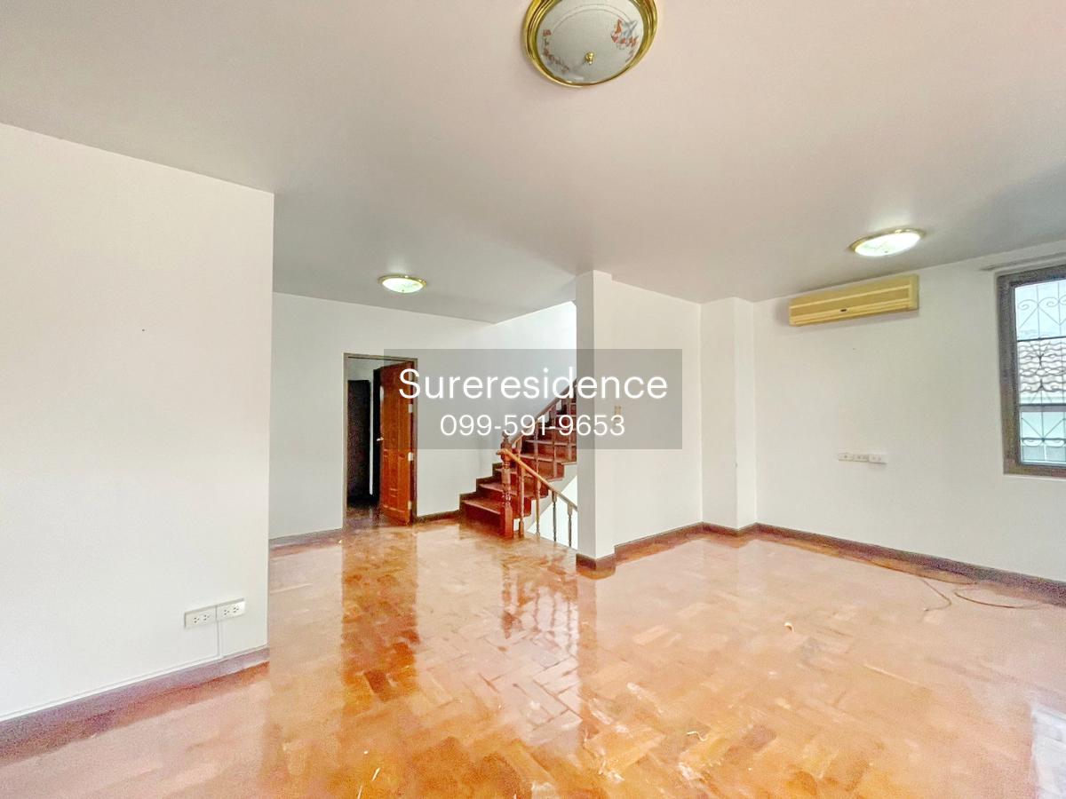 รูป HK0213♛บ้านเดี่ยว ให้เช่า 4 ห้องนอน⚝รัชดา-สุทธิสาร♜MRTสุทธิสาร∞099-5919653,065-9423251▚Line@sureresidence - รูปที่ 6/8
