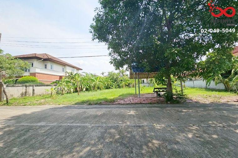 รูป ขายที่ดิน ถนนรามอินทรา 130.8 ตร.ว. ถมแล้ว ซอยรามอินทรา 103/3 หมู่บ้านแมกไม้ เหมาะสร้างบ้าน ใกล้รถไฟฟ้า - รูปที่ 1/6