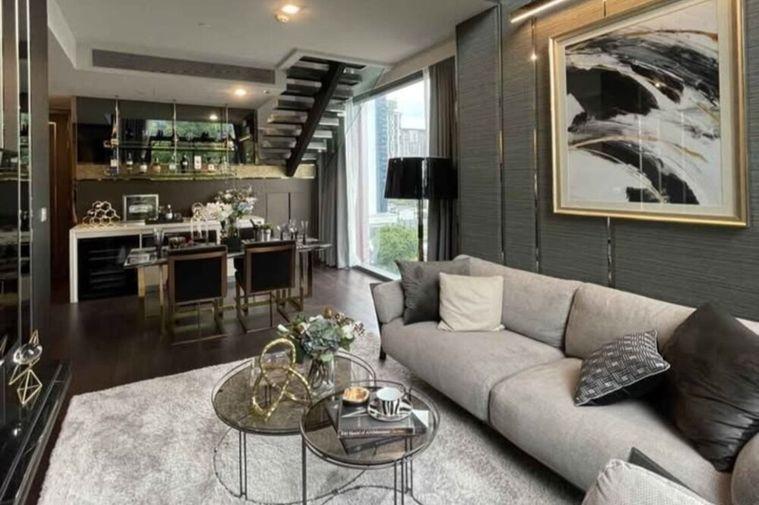 รูป 🔥 ขาย- เช่าด่วน !! หรูหรา !! LAVIQ Sukhumvit 57, 2นอน Duplex, 1 น้ำ, ตกแต่งสไตล์โมเดิร์น, มีอ่างอาบน้ำ !! Code C20260700005 แต่งครบ, ราคาพิเศษ!! - รูปที่ 2/9