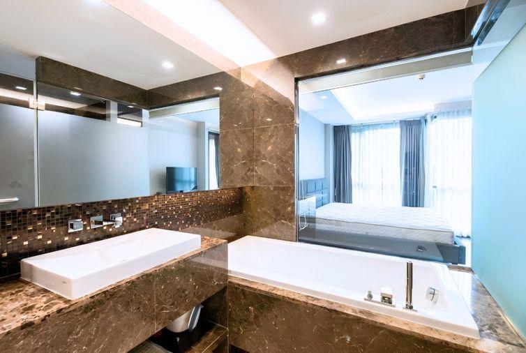 รูป 🔥 The Address Sukhumvit 61 ห้องใหญ่ 46 ตร.ม. ใกล้ BTS เอกมัย เพียง 30,000 บาท ✨ ทำเลเอกมัย–ทองหล่อ เงียบสงบ ใกล้สุขุมวิท พร้อมเข้าอยู่ 🏙️ - รูปที่ 7/7