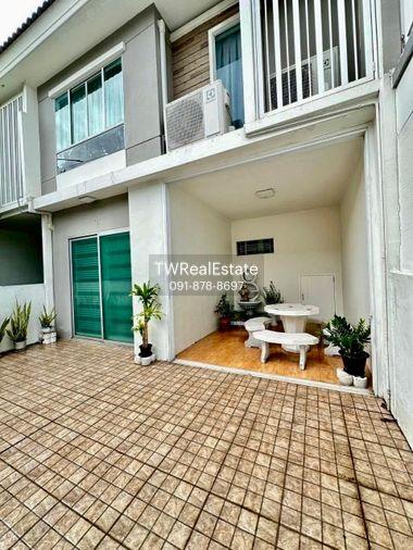 รูป ขายด่วน ขายขาดทุน ทาวน์โฮม 2 ชั้น Pruksa Ville 55 วงแหวน–รามอินทรา บ้านพร้อมอยู่ ราคาพิเศษ เพียง 1.98 ล้านบาท ใกล้ MRT สายสีชมพู และ Fashion Island - รูปที่ 1/15