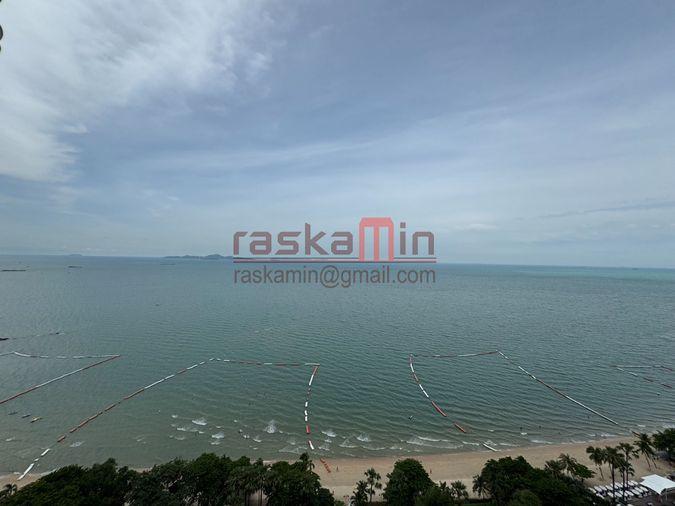 picture Zire Wongamat | Beachfront Condo for Sale | 2 Bed 2 Bath 98 sqm High Floor Sea View - 1/22
