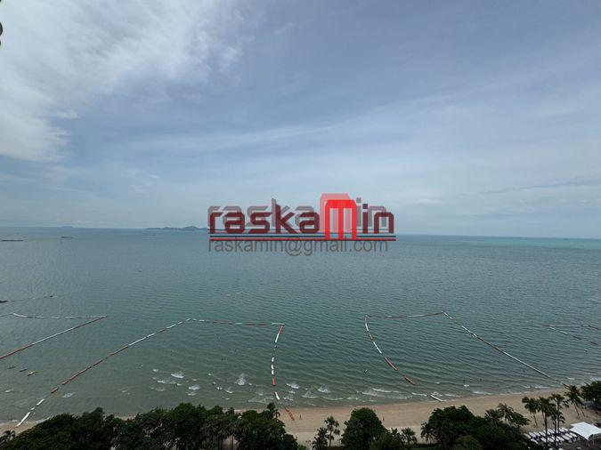 picture Zire Wongamat | Beachfront Condo for Sale | 2 Bed 2 Bath 98 sqm High Floor Sea View - 1/22