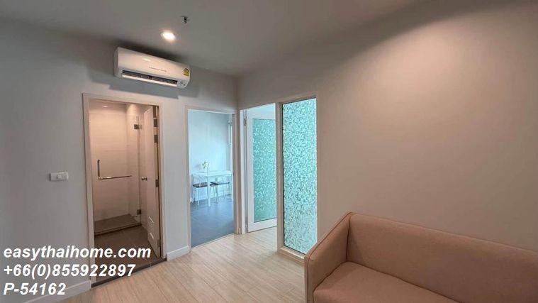 รูป P-54162 | ปล่อยเช่า  เมโทร สกาย วุฒากาศ 🔥✨ คอนโด 1 ห้องนอน ชั้นสูง วิวเมือง เฟอร์ครบ พร้อมเครื่องซักผ้า ใกล้ BTS วุฒากาศ พร้อมเข้าอยู่! ✨📱  - รูปที่ 9/17