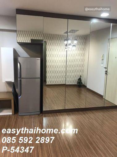 รูป P-54347 📢 เช่าคอนโด ไซต์ 2 นอน ห้องใหญ่จุใจทำเลอโศก | มาย รีสอร์ต แบงค์คอก ใกล้ MRT เพชรบุรี Line: @easythaihome 085-592-2897 - รูปที่ 13/19