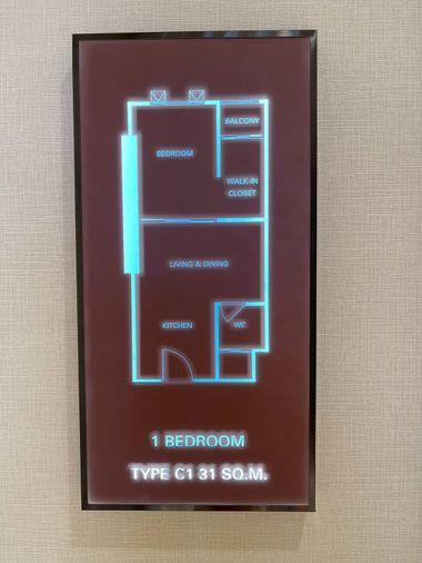 picture Aspire Sukhumvit-Rama 4 condo, corner unit, private, good ventilation, unobstructed view, fully furnished. - 4/6