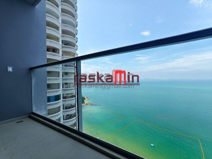 picture Zire Wongamat | 1-Bedroom, Panoramic Sea View, High Floor – For Sale - 4/20
