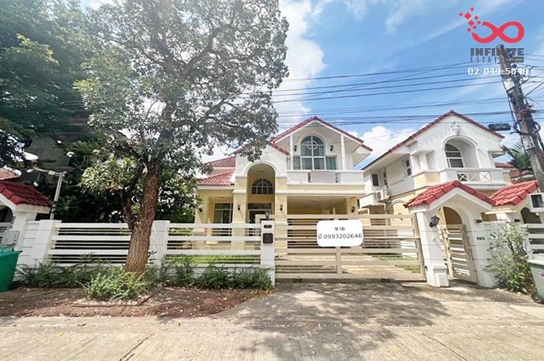 รูป ขายบ้านเดี่ยว 2 ชั้น 60.5 ตรว. ม.บารเมษฐ์ ถ.เฉลิมพระเกียรติ ร.9 เขตประเวศ บ้านสวย พร้อมอยู่ - รูปที่ 1/12