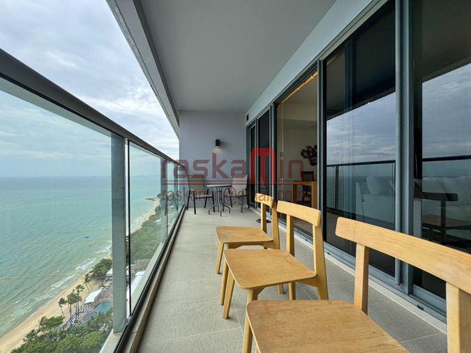 picture Zire Wongamat | High-Floor Beachfront Condo, 2BR/2BA – For Sale - 18/22