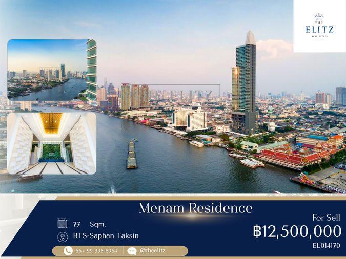 picture ✨ Heavenly Riverfront Corner Residence – Majestic High-Floor Vistas Over the Chao Phraya Skyline ✨ - 1/14