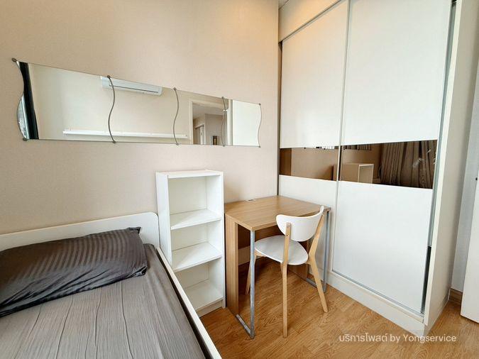 รูป Call : 063-859-5545 Condo Q House Sukhumvit 79 ติดรถไฟฟ้า BTS อ่อนนุช ห้องมุม 44.5 ตารางเมตร 2 ห้องนอน ชั้น26 ตกแต่งครบ - รูปที่ 6/13