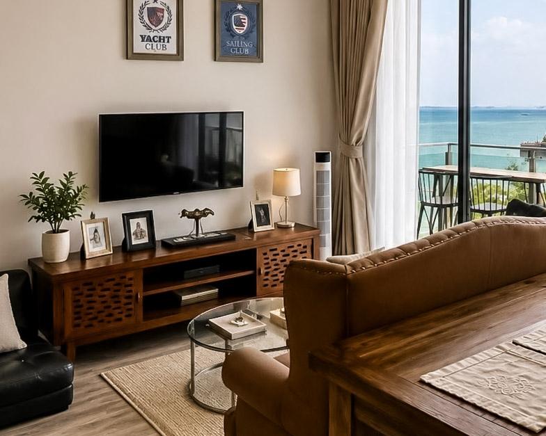 picture Baan Plai Haad Pattaya 1 Bedroom Sea View Condo for Rent - 2/5