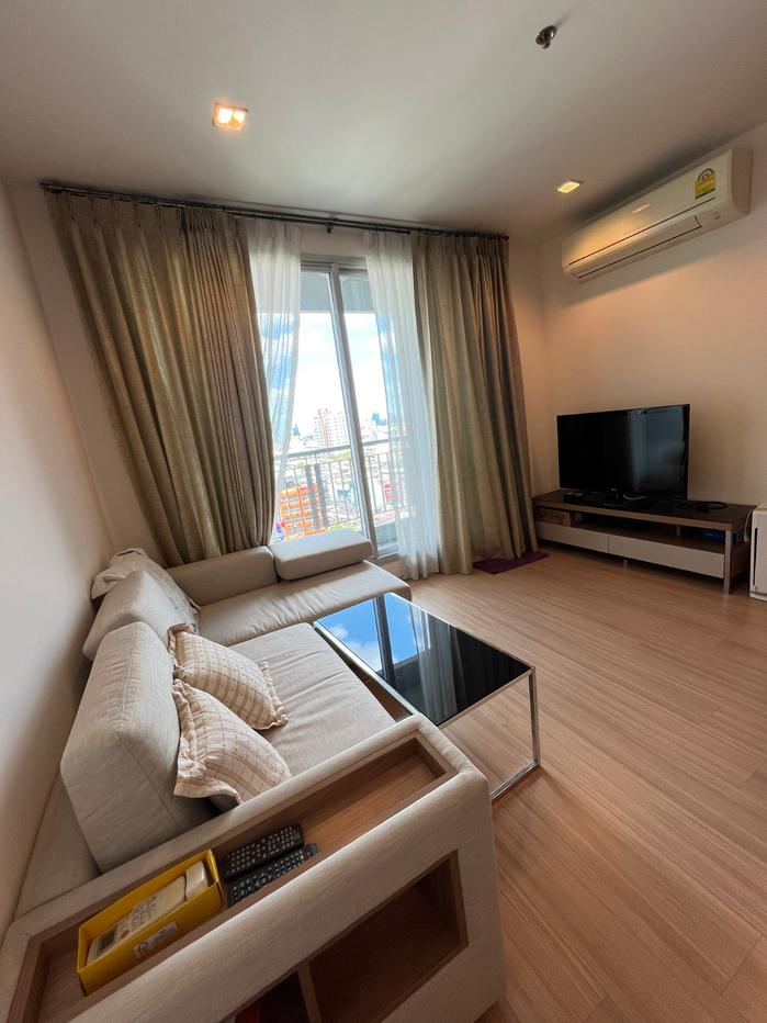 picture Rhythm Huaikwang - Ratchada , next to Huai Khwang MRT, ready to move in, urgent viewing appointment, call  - 2/10