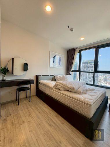 รูป 🌆 ให้เช่า: XT HUAIKHWANG | เพียง 75 ม. MRT ห้วยขวาง | เฟอร์ครบ พร้อมอยู่ @90condo 🌃 - รูปที่ 1/7
