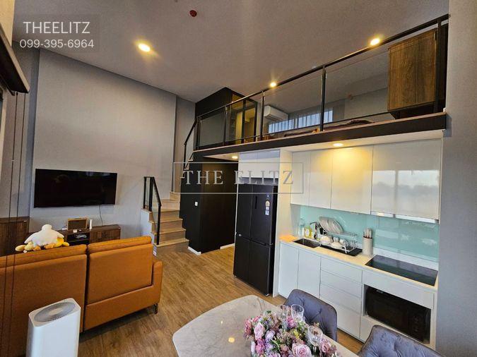 รูป ✨ Sleek Brand-New Duplex Suite with Dramatic Double-Height Ceilings in Prime Rama 9 ✨ - รูปที่ 9/40