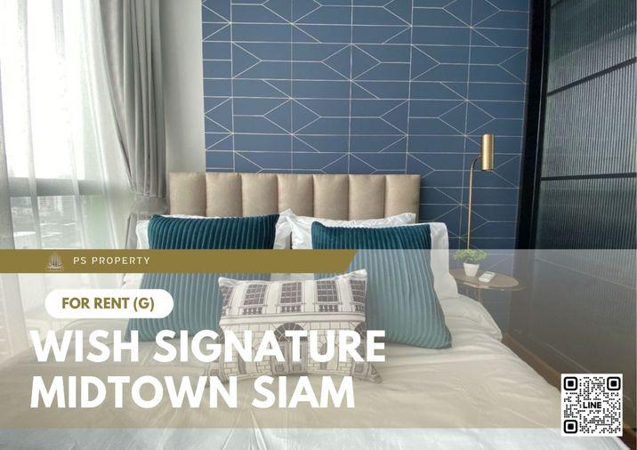 รูป ให้เช่า ✨ Wish Signature Midtown Siam ✨ เฟอร์นิเจอร์ และ เครื่องใช้ไฟฟ้าครบ ใกล้ BTS ราชเทวี - รูปที่ 1/8
