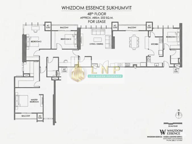 รูป 🏢 ให้เช่าคอนโด : Whizdom Essence Sukhumvit (วิสซ์ดอม เอสเซ้นส์ สุขุมวิท) รหัสทรัพย์ | 📌LNP-C13972 - รูปที่ 16/16