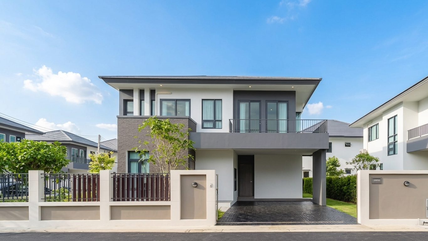 picture Luxury House 2Storey for Sale Bang Saray Sattahip - 17/17