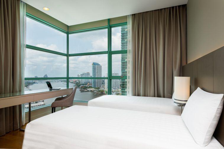 picture 2 Bedroom condo , River view , Full service at Chatrium Residence Riverside , Charoenkrung  - 4/16