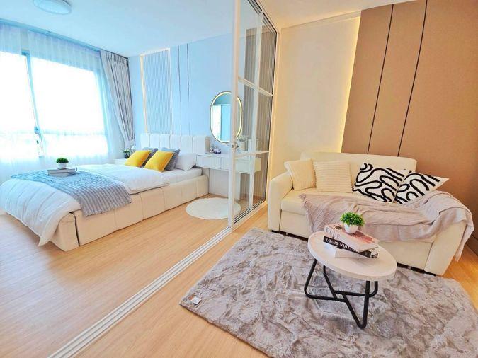 รูป ขายด่วน 🔥 Plum Condo Nawamin 🔥 เฟอร์นิเจอร์ และ เครื่องใช้ไฟฟ้าครบ ใกล้ MRT สายสีชมพู - รูปที่ 10/18