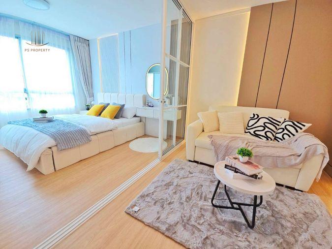รูป ขายด่วน 🔥 Plum Condo Nawamin 🔥 เฟอร์นิเจอร์ และ เครื่องใช้ไฟฟ้าครบ ใกล้ MRT สายสีชมพู - รูปที่ 10/18
