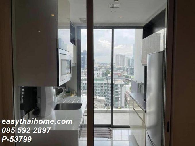 รูป P-53799 คอนโดให้เช่า ชั้น 12A วิวเมือง The Room Sukhumvit 62 : ใกล้ BTS ปุณณวิถี Line ID: @easythaihome 085-592-2897 - รูปที่ 3/12