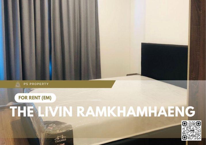 รูป ให้เช่า ✨ The Livin Ramkhamhaeng ✨ ใกล้ MRT Interchange ลำสาลี เฟอร์นิเจอร์ และ เครื่องใช้ไฟฟ้าครบ  - รูปที่ 1/11