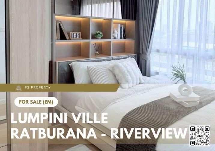 รูป ขายด่วน ✨ Lumpini Ville Ratburana - Riverview ✨ เฟอร์นิเจอร์ และ เครื่องใช้ไฟฟ้าครบ ใกล้ รพ.เจริญกรุง - รูปที่ 1/16