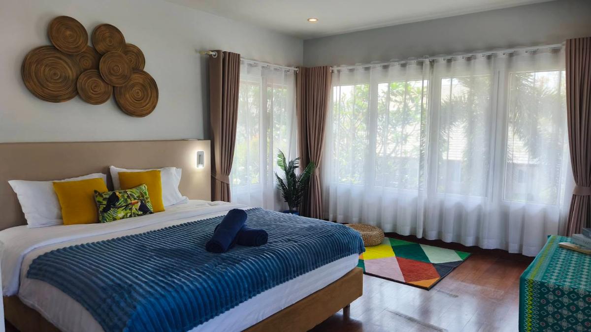 รูป 🔥 ขายพูลวิลล่าติดทะเล ✅ หมู่บ้านซีบรีสวิลล่า พัทยา แยกกระทิงลาย Seabreeze Pool Villa พร้อมสระว่ายน้ำส่วนตัว เดินลงหาดได้ - รูปที่ 12/19