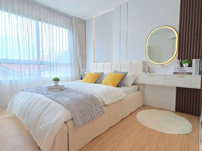รูป ขายด่วน 🔥 Plum Condo Nawamin 🔥 เฟอร์นิเจอร์ และ เครื่องใช้ไฟฟ้าครบ ใกล้ MRT สายสีชมพู - รูปที่ 4/18