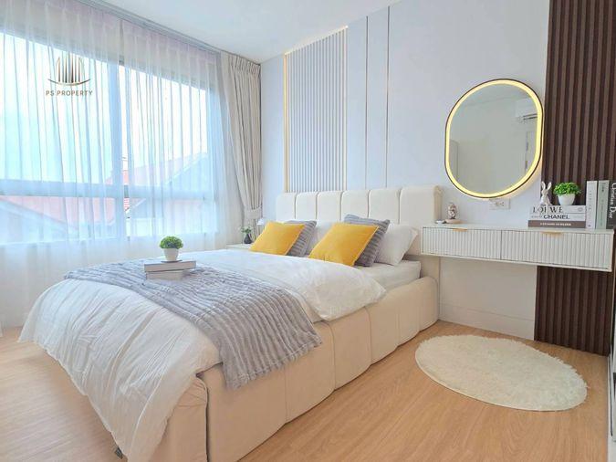 รูป ขายด่วน 🔥 Plum Condo Nawamin 🔥 เฟอร์นิเจอร์ และ เครื่องใช้ไฟฟ้าครบ ใกล้ MRT สายสีชมพู - รูปที่ 4/18
