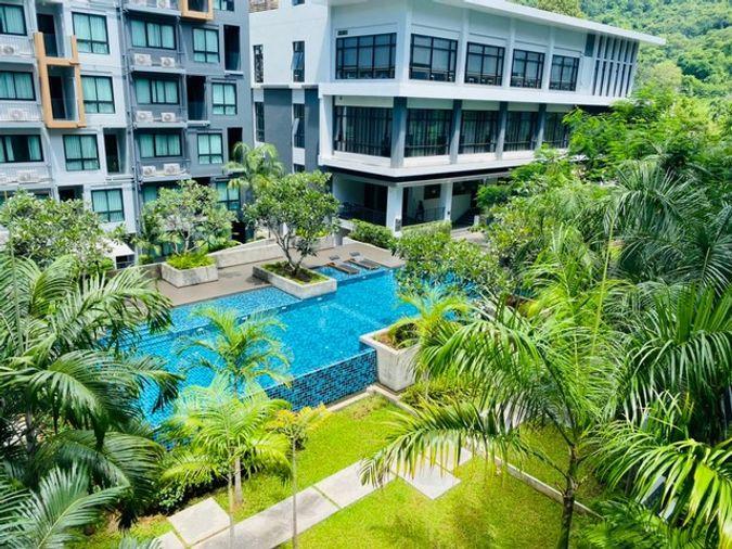 รูป For sale /ขาย Stasia Residences Sriracha Condominium 40 ตร.ม. 1 ห้องนอน 1 ห้องน้ำ เฟอร์ครอบ  สเตเซีย เรสซิเดนซ์ ศรีราชา คอนโดมิเนียม (Dormy)  - รูปที่ 10/17