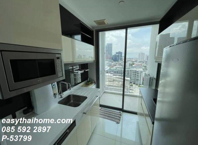รูป P-53799 คอนโดให้เช่า ชั้น 12A วิวเมือง The Room Sukhumvit 62 : ใกล้ BTS ปุณณวิถี Line ID: @easythaihome 085-592-2897 - รูปที่ 5/12