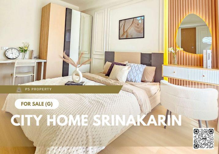 รูป ขายด่วน 📍 City Home Srinakarin 📍 เฟอร์นิเจอร์ และ เครื่องใช้ไฟฟ้าครบ ใกล้ MRT ศรีลาซาล - รูปที่ 1/17