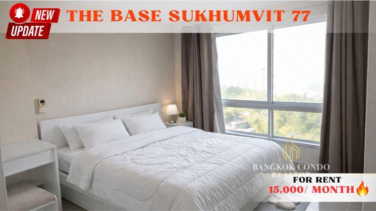 รูป 🍀🍀Prime condo location🚆ให้เช่า📌เดอะ เบส สุขุมวิท 77 (Line:@rent2022) ราคาดี พร้อมเข้าอยู่🔖A00509 - รูปที่ 1/19