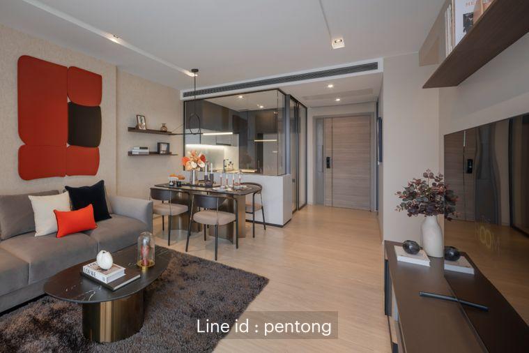 รูป The Room Sukhumvit 38 2 ห้องนอนหลุดโอน ราคาตรงโครงการ เฟอร์ครบ ฟรีค่าใช้จ่าย - รูปที่ 2/8