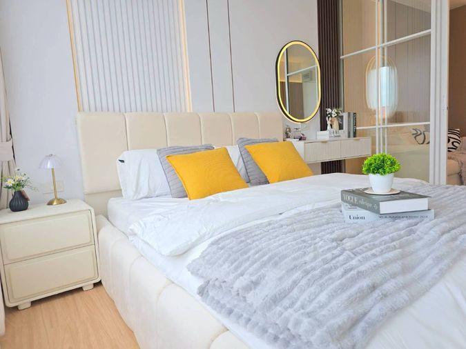รูป ขายด่วน 🔥 Plum Condo Nawamin 🔥 เฟอร์นิเจอร์ และ เครื่องใช้ไฟฟ้าครบ ใกล้ MRT สายสีชมพู - รูปที่ 2/18
