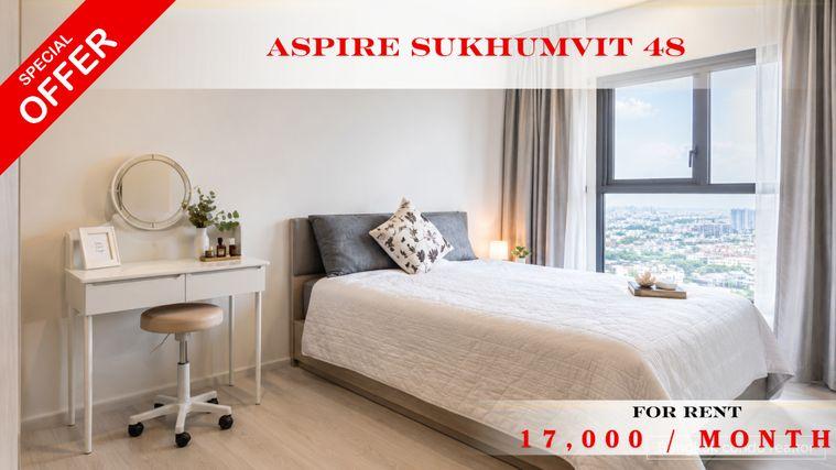 picture 🚆✨ Prime Condo Location For Rent 📍 Aspire Sukhumvit 48  (Line: @rent2022) | Near BTS Phra Khanong  ✨ Ready to move in! ✨ 📌 Ref Code: A11220 - 1/14