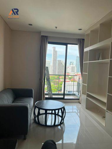 รูป 🔥 Villa Asoke ห้องใหญ่ 48 ตร.ม. ใกล้ MRT เพชรบุรี เพียง 25,000 บาท ✨ คอนโดอโศก ห้อง 1 Bedroom Plus วิวสูง เดินทางสะดวก พร้อมเข้าอยู่ 🏙️ - รูปที่ 7/10