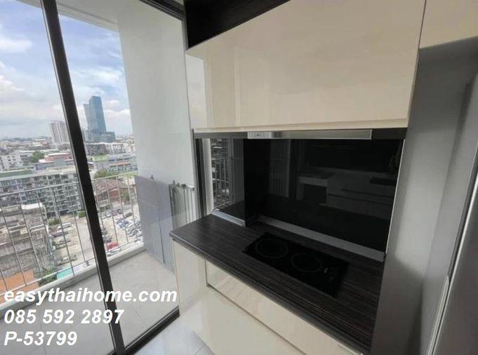 รูป P-53799 คอนโดให้เช่า ชั้น 12A วิวเมือง The Room Sukhumvit 62 : ใกล้ BTS ปุณณวิถี Line ID: @easythaihome 085-592-2897 - รูปที่ 4/12