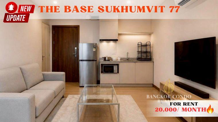 รูป 🍀🍀Beautiful condo 🌸 ให้เช่า📌เดอะ เบส สุขุมวิท 77 (Line:@rent2022) ห้องสวย พร้อมเข้าอยู่ 🔖A03899 - รูปที่ 1/10