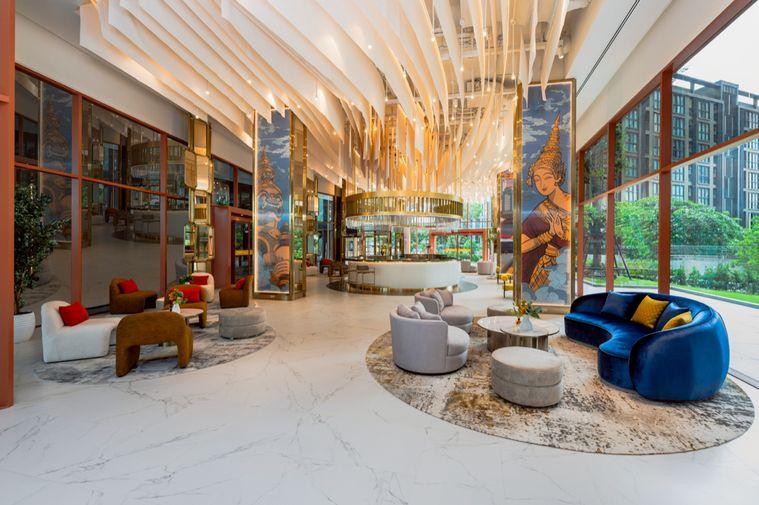 รูป Cassia Rama 9 Bangkok 🏨 ลงทุนกับโรงแรม รับผลตอบแทนสูงสุด 8% ต่อปี พร้อมสัญญาเช่า 14 ปี  ราคาเริ่มต้น 4.99 ล้านบาท  ห้องขนาด 37 ตร.ม    - รูปที่ 2/17