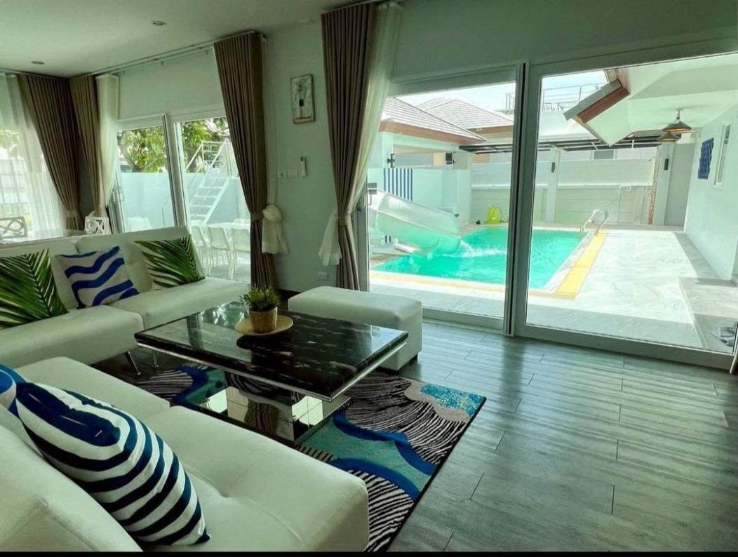 รูป 🔥 ขายพูลวิลล่าติดทะเล ✅ หมู่บ้านซีบรีสวิลล่า พัทยา แยกกระทิงลาย Seabreeze Pool Villa พร้อมสระว่ายน้ำส่วนตัว เดินลงหาดได้ - รูปที่ 5/19
