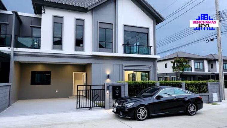 รูป 🔥 ขาย หมู่บ้านบริทาเนีย วงแหวน-ปิ่นเกล้า (Britania Wongwaen-Pinklao) บ้านเดี่ยวสไตล์ Modern ทำเลศักยภาพ บรรยากาศเงียบสงบ เป็นส่วนตัว - รูปที่ 2/15