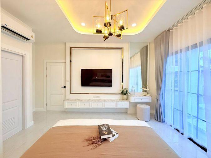 รูป 🔥 ขาย หมู่บ้านพัทยาทรอปิคอล 2 (Pattaya Tropical 2) บ้านพูลวิลล่าชั้นเดียว สไตล์ Modern Classic บิ้วอินทั้งหลัง พร้อมเข้าอยู่ - รูปที่ 9/10