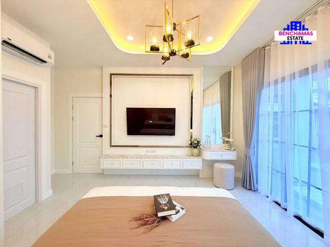 รูป 🔥 ขาย หมู่บ้านพัทยาทรอปิคอล 2 (Pattaya Tropical 2) บ้านพูลวิลล่าชั้นเดียว สไตล์ Modern Classic บิ้วอินทั้งหลัง พร้อมเข้าอยู่ - รูปที่ 9/10