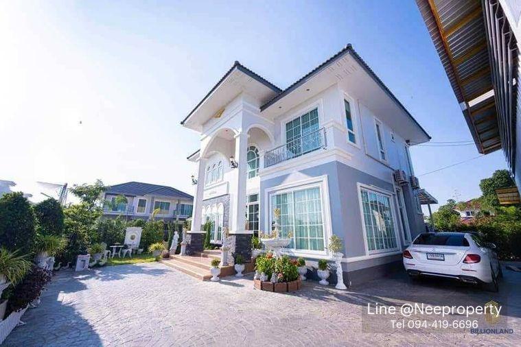 รูป ให้เช่าบ้านเดี่ยวหรูริมทะเลสาบ ใกล้ทางด่วนและเซ็นทรัล เข้าอยู่ได้ทันที (H6921) - รูปที่ 2/20